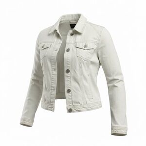 American Eagle Outfitters Vintage Cream Jean Jacket